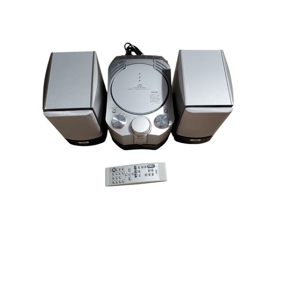 JVC Compact Stereo Component System CA-FSX1 With Speakers SP-FSX1 W/Remote - Picture 1 of 7